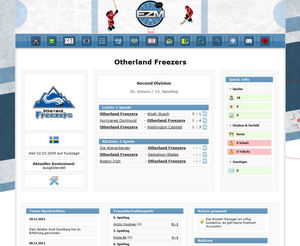 Screenshot 1 von Browsergame Eiszeit-Manager