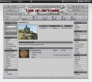 Screenshot 3 von Browsergame Time of Darkness