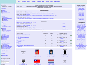 Screenshot 1 von Browsergame VTT-Champions