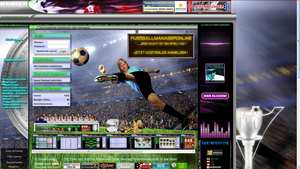 Screenshot 1 von Browsergame Fussballmanageronline