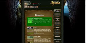 Screenshot 2 von Browsergame Die Helden von Aysalia