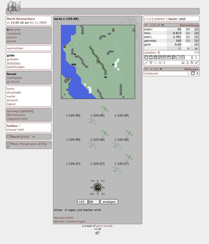 Screenshot 1 von Browsergame lastRebellion