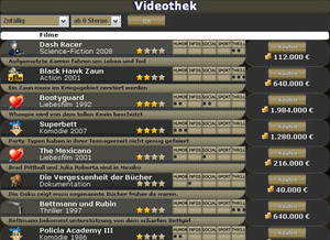 Screenshot 2 von Browsergame Fernseh Tycoon