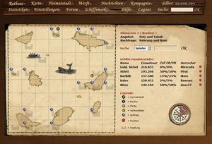Screenshot 2 von Browsergame H&auml;ndler und Piraten