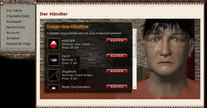 Screenshot 3 von Browsergame Mythana