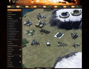 Screenshot 1 von Browsergame Stellar Legends: WarSpace