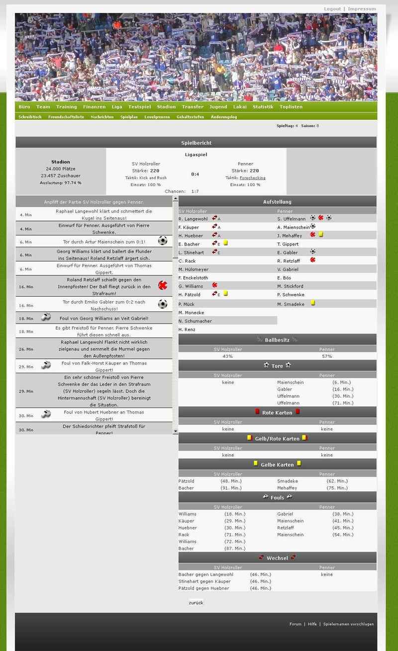 play mcrolls Fußballmanager • IBGDB.de