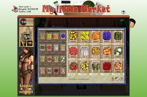 Screenshot 1 von Browsergame MylittleMarket