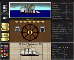 Screenshot 2 von Browsergame Mot's Flottenpanik