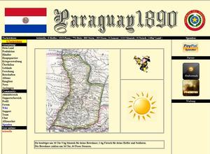 Screenshot 1 von Browsergame Paraguay 1890