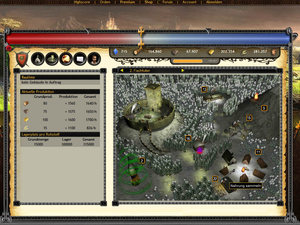 Screenshot 1 von Browsergame MysticFear