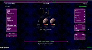 Screenshot 1 von Browsergame BlackNova Traders