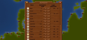 Screenshot 2 von Browsergame Galiator Trader