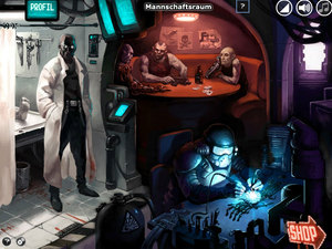 Screenshot 1 von Browsergame Bionic Battle Mutants