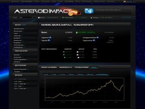 Screenshot 2 von Browsergame Asteroid Impact