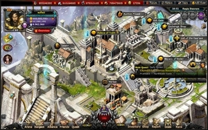 Screenshot 3 von Browsergame Call of Gods